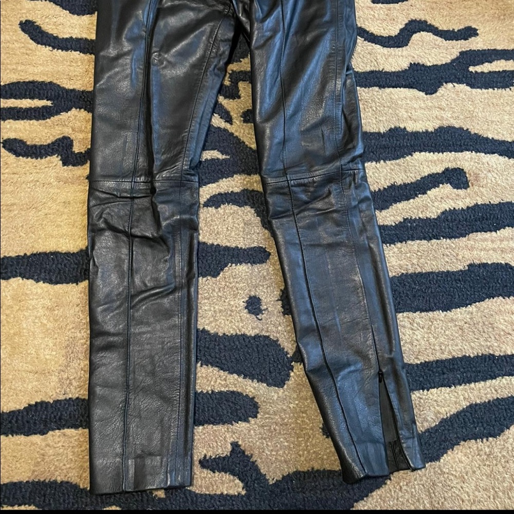 Bebe Leather Pants - image 4